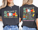 The Back To School Tour T-Shirt, Teacher T-Shirt, School Shirt