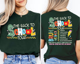 The Back To School Tour T-Shirt, Teacher T-Shirt, School Shirt