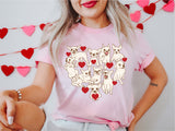 Dog Love Shirt, Dog mama Sweatshirt, Dog Heart Shirt, Dog Valentine Shirt