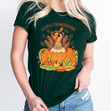 Happy Thanksgiving Turkey Shirt, Turkey Fall Shirt