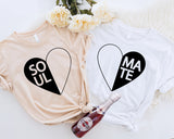 Soulmate Shirt, Soul Mate Shirt, Couples Shirt, Anniversary Shirt, Wedding Shirt