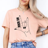 Rock On Bride T-Shirt, Ring Finger T-Shirt, Engaged T-Shirt, Fiancé Tee