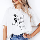 Rock On Bride T-Shirt, Ring Finger T-Shirt, Engaged T-Shirt, Fiancé Tee