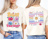 Best Teacher Ever Shirt, Teacher Vibes Shirt, Summer Teacher Shirt, Schools Out Shirt