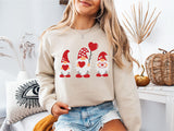 Valentines Day Gnomes Shirt, Valentines Day Gnome Sweatshirt, Valentines Day Shirt