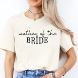 Mother of The Bride Shirt, Wedding Shirt, Bridal Shirt, Bridal Party Tee, wedding matching shirts