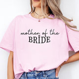 Mother of The Bride Shirt, Wedding Shirt, Bridal Shirt, Bridal Party Tee, wedding matching shirts