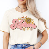 Wildflowers Mama Shirt, Floral Mama Shirt