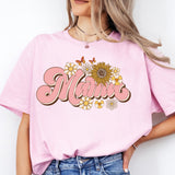 Wildflowers Mama Shirt, Floral Mama Shirt