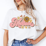 Wildflowers Mama Shirt, Floral Mama Shirt