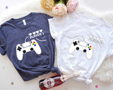 Player 1 Player 2 Shirts, Gamer Matching Shirts, Valentines Day Shirt, Gamer Shirts