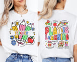 Sped Teacher Shirt, Play Is Learning Teacher Shirt, Groovy Teacher Shirt