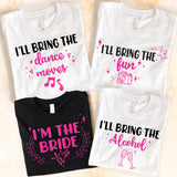 I'm Bride Shirt, I'm Maid of Honor Shirt, Bride Boho Shirt, Bridesmaid Shirt