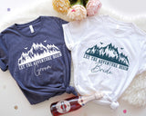 Let the Adventure Begin Shirts, Bride and Groom Shirt, I Said Yes Shirt, Wedding Shirt