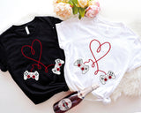 Player Valentines Shirts, Gamer Matching Shirts, Valentines Day Shirt, Couple Matching Shirts