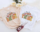 Wildflower Retro Bridesmaid Shirt, Boho Bride Tribe T-Shirt, Bride Tees