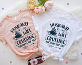 Husband and Wife Cruise 2024 Matching Shirts, Cruise Couple Shirt, Honeymoon Shirt