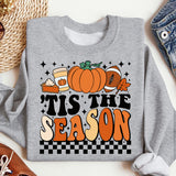 Tis The Season Thanksgiving Shirt, Fall Pumpkin Coffee T-Shirt