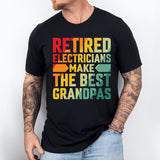 Retired Electricians Make The Best Grandpas Shirt, Cool Grandpas Club Shirt