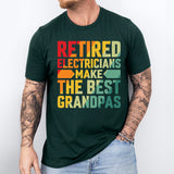 Retired Electricians Make The Best Grandpas Shirt, Cool Grandpas Club Shirt