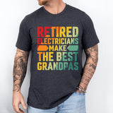 Retired Electricians Make The Best Grandpas Shirt, Cool Grandpas Club Shirt