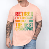 Retired Electricians Make The Best Grandpas Shirt, Cool Grandpas Club Shirt