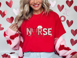 Nurse Love Shirt, Nurse Heart Shirt, Pediatric Nurse Shirt,  Love Nurse Shirt,