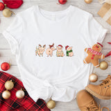 Pig Christmas Shirt, Christmas Farm Shirt, Pig Lover Gift, Christmas sweatshirts