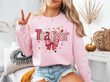 Teacher Coquette Shirt, Teacher Valentine Sweatshirt, Cupid's Favorite Teacher Shirt