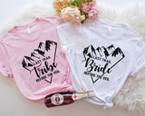 Last Trail Bride Shirt, Last Trail Tribe Shirt, Camping Bachelorette Shirt