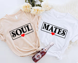 Soul Mate T-Shirt, Soul Mate Matching T-Shirts, Couple Shirts, Valentine's Day T-Shirt