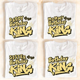 Birthday King Shirt, Mom of the Birthday King Shirts