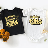 Birthday King Shirt, Mom of the Birthday King Shirts