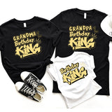 Birthday King Shirt, Mom of the Birthday King Shirts