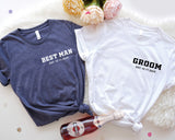 Best Man Shirt, Bachelor Party Shirt, Grooms Man Shirt, Groom Crew Shirts