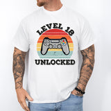 Level 18 Unlocked Shirt, Gamer 18th Birthday Shirt