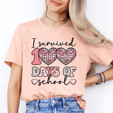 I Survived 100 Days Of School, Back To School Shirt, 100 Days Of School Shirt