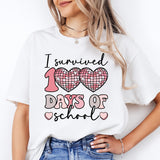 I Survived 100 Days Of School, Back To School Shirt, 100 Days Of School Shirt