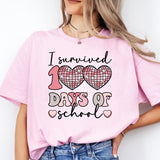 I Survived 100 Days Of School, Back To School Shirt, 100 Days Of School Shirt