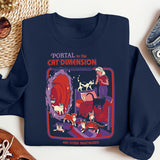 Portal To The Cat Dimension Halloween T-Shirt