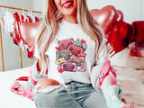 Cowboy Valentine's Day Tee, Western Cassette Valentine Shirt, Valentine Cowgirl Theme Shirt