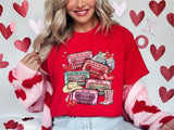 Cowboy Valentine's Day Tee, Western Cassette Valentine Shirt, Valentine Cowgirl Theme Shirt