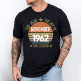 Custom The Man The Myth The Legend Shirt, 1962 Shirt