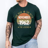 Custom The Man The Myth The Legend Shirt, 1962 Shirt