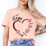 Custom Gigi Shirt, Gigi Love Shirt