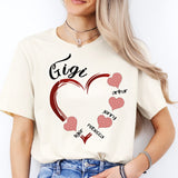 Custom Gigi Shirt, Gigi Love Shirt