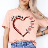 Custom Mama Shirt, Mama Sweatshirt