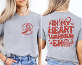 In My Heart Awareness Era Shirt, We Wear Red Shirt, Heart Disease Awareness Shirt