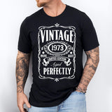 Vintage 1973 Shirt, Custom Birthday Shirt