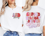 Cupid's Delivery Service Shirt, Labor And Delivery Nurse Valentine Sweatshirt